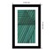 Line Study Blue by Charles McMullen Wood Framed Wall Art Print
